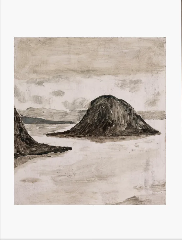 In front of M poster, 40x50 cm