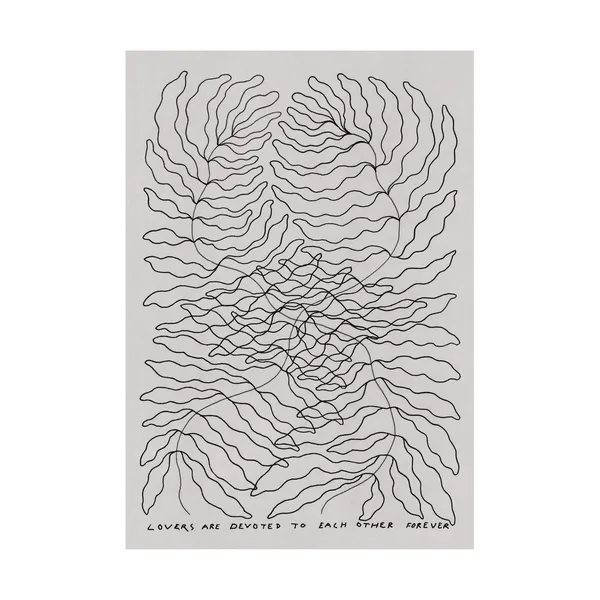 Lovers poster, 70x100 cm