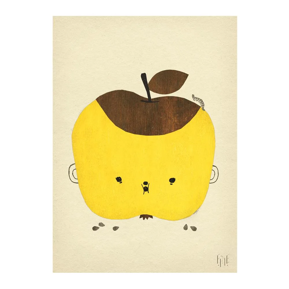 Fine Little Day Poster Apple Papple cm