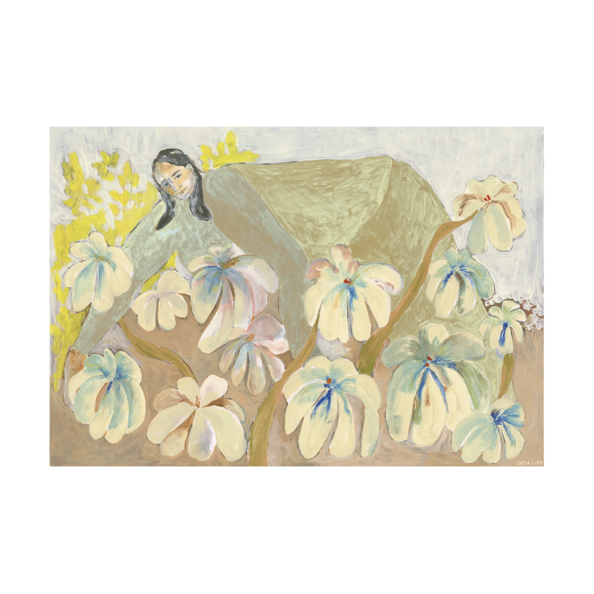 Fine Little Day Poster Rose garden cm