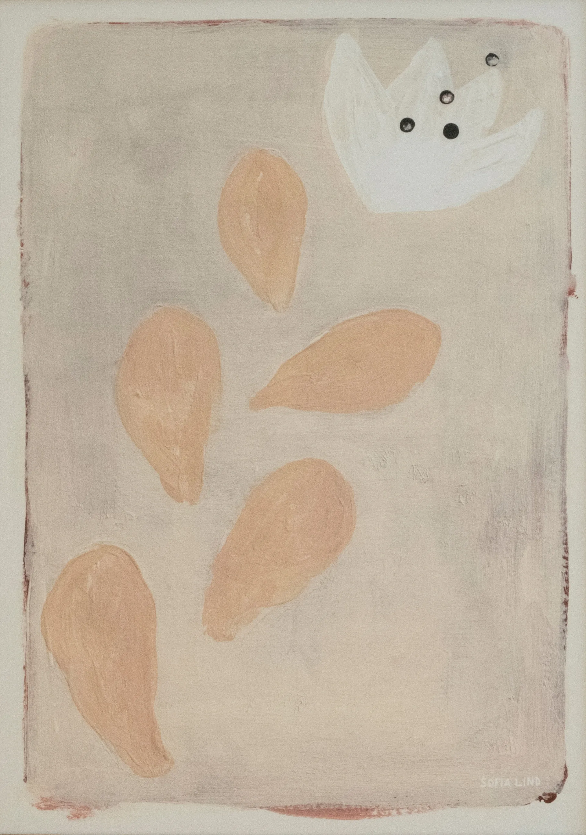 Fine Little Day Poster Stone Crop cm Pink-nude