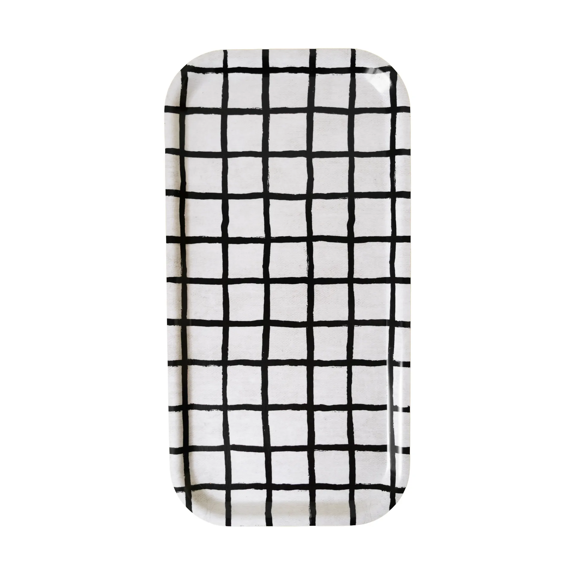 Fine Little Day Rutig bakke 22x43 cm Black-white