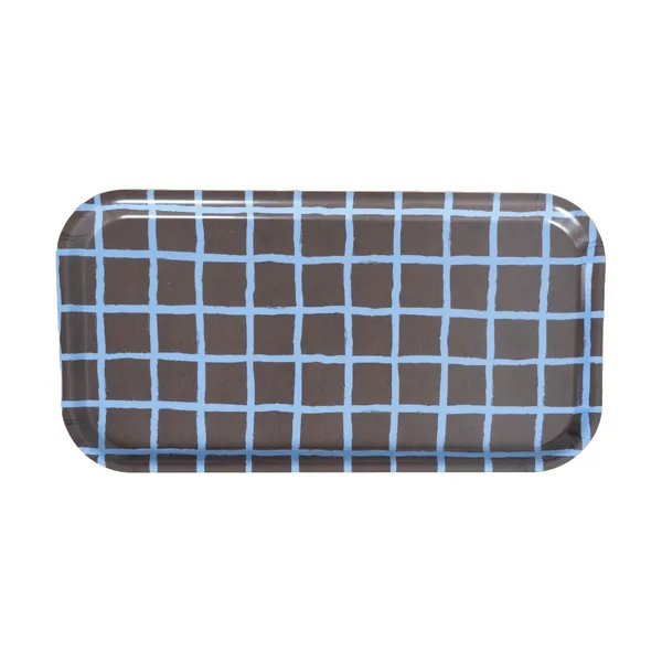 Rutig bricka 22x43 cm