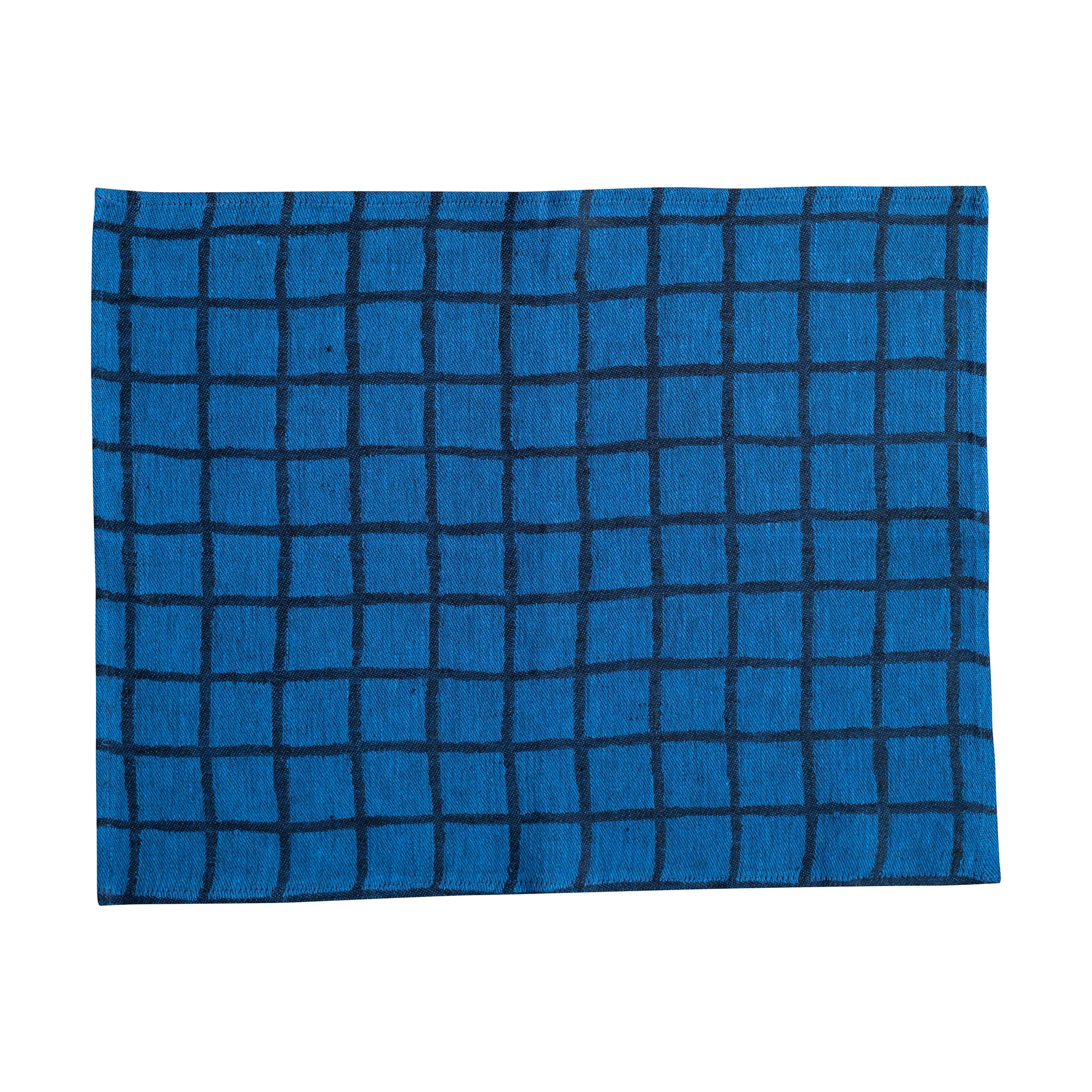 Fine Little Day Rutig dækkeserviet Blue-black