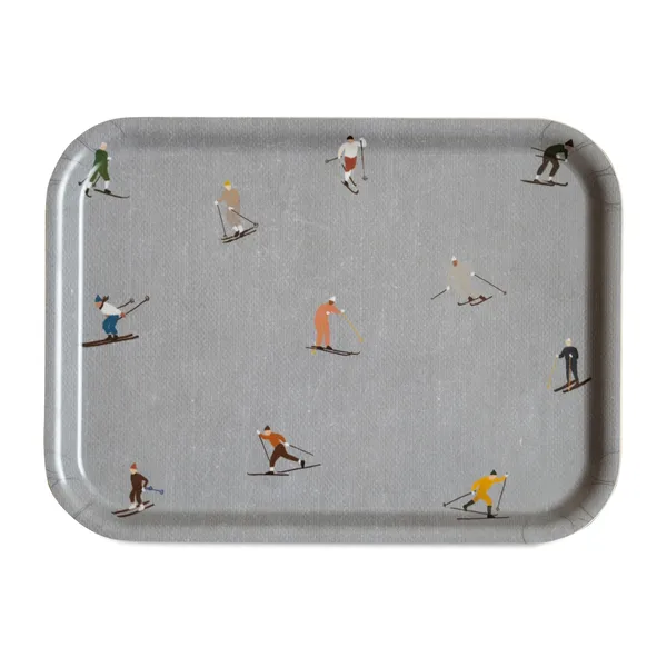 Skiers bricka 20x27 cm