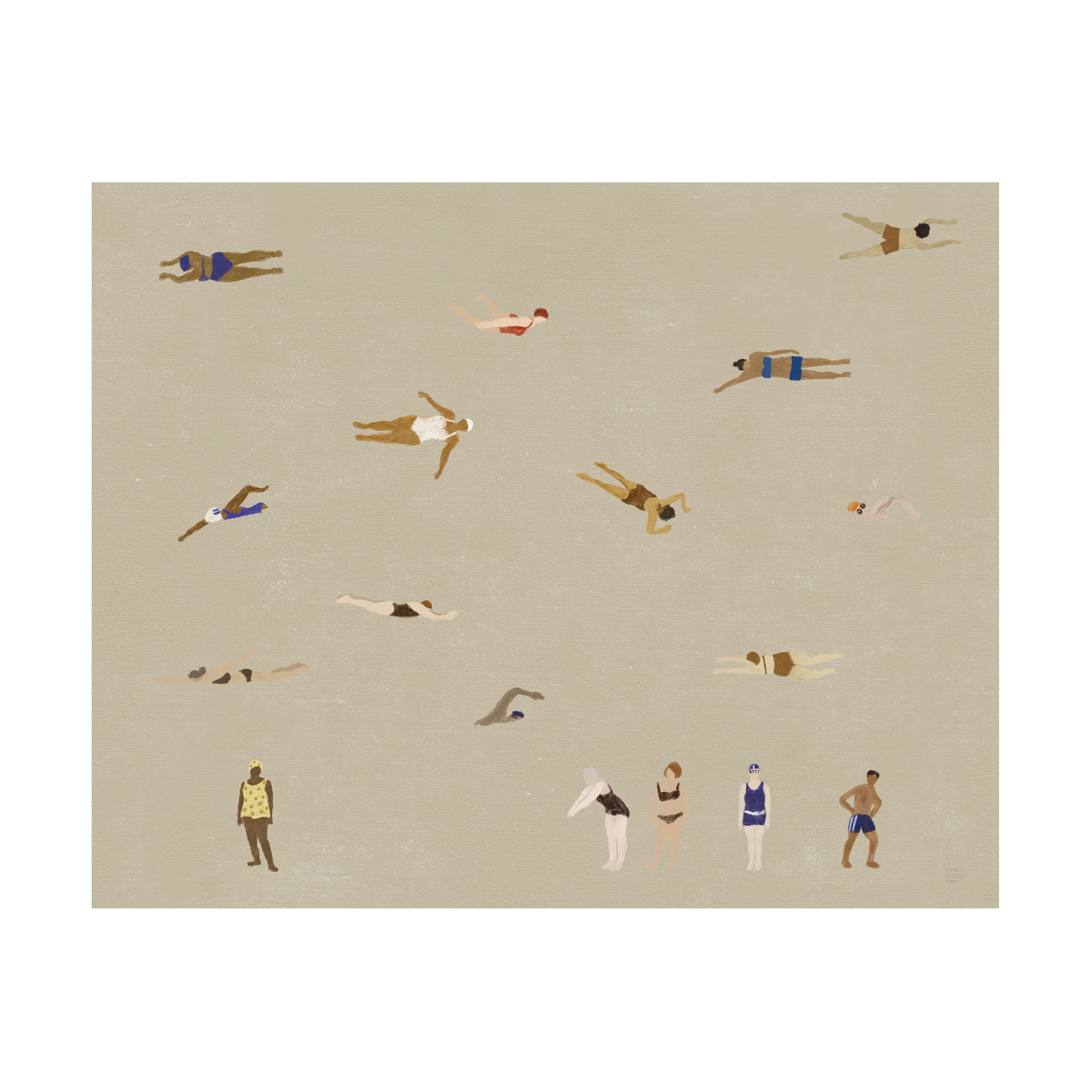 Fine Little Day | ファインリトルデイ からのSwimmers ポスター