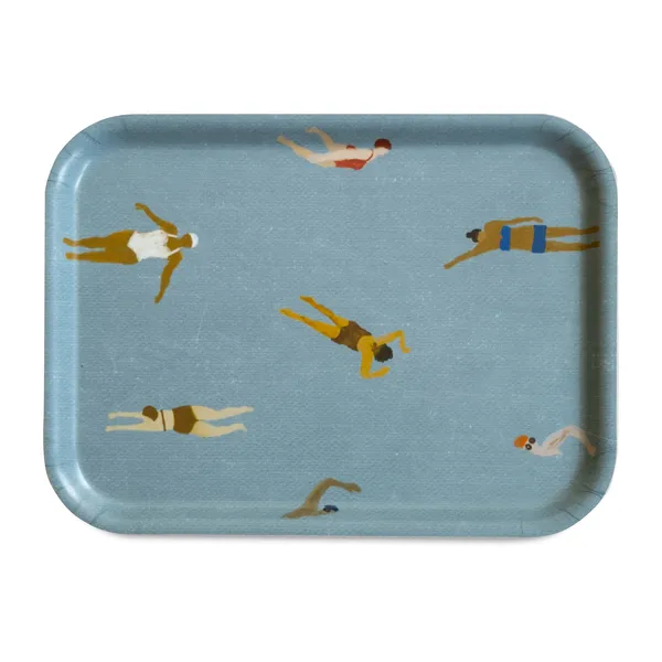 Swimmers bricka 20x27 cm