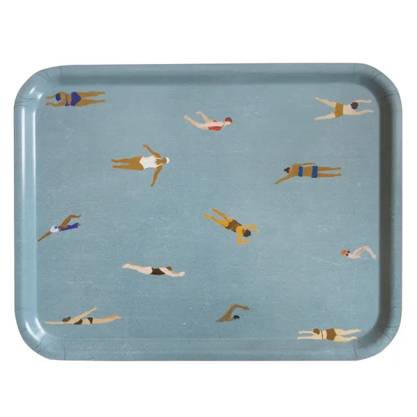Swimmers bricka 33x43 cm