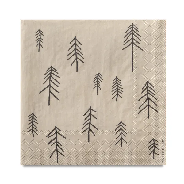 Tall servett 25-pack, Natur