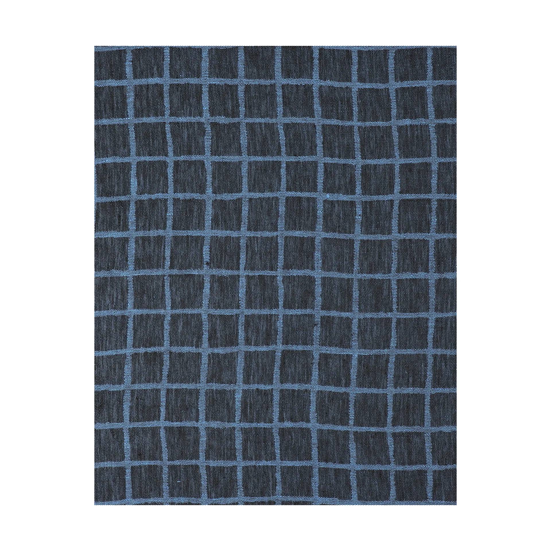 Fine Little Day Ternet jacquardvævet borddug 147x147 cm Blue-black