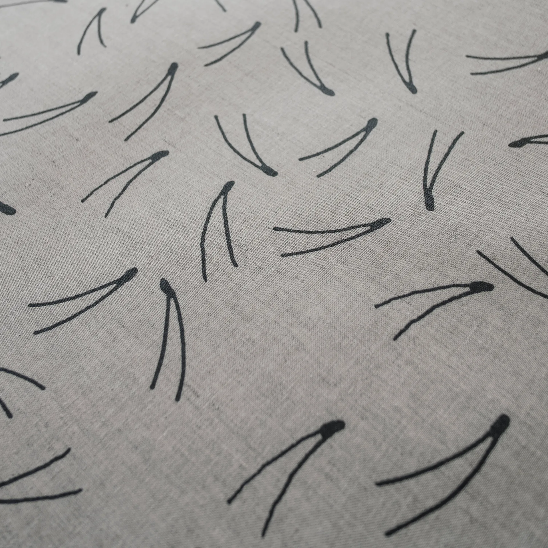 Fine Little Day Toile cirée Barr Noir-Nature