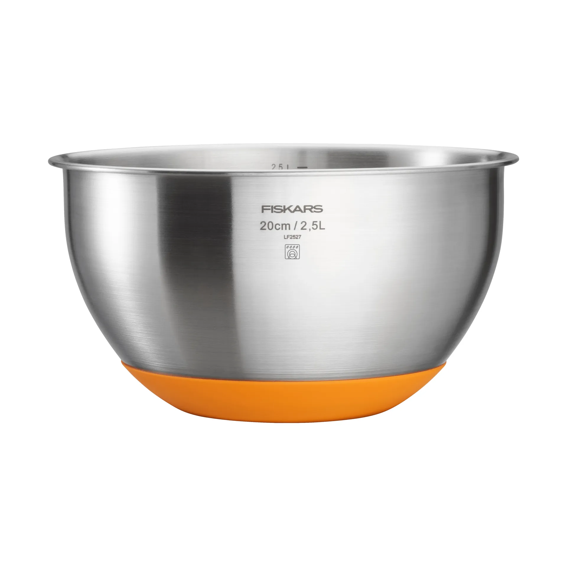 Fiskars Functional Form bage-skål Rustfrit stål, 2,5 L
