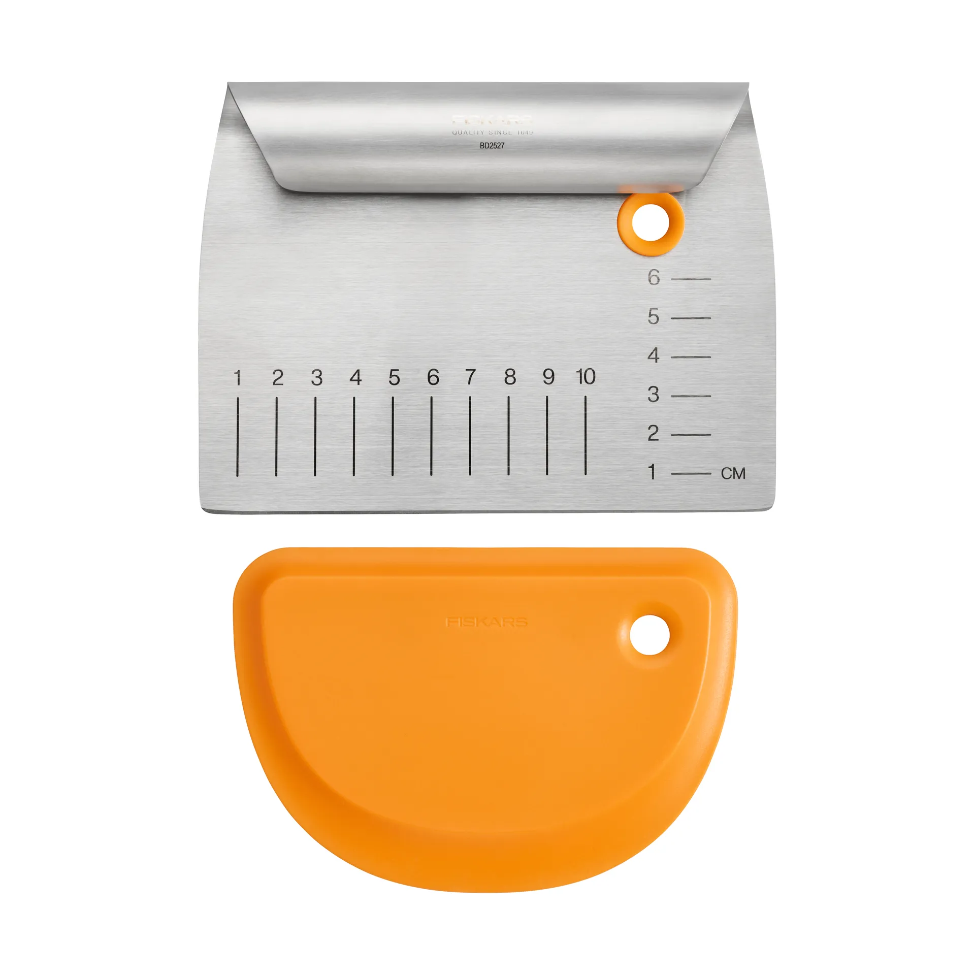 Fiskars Functional Form dejskraber Metal-silikone, 2 dele