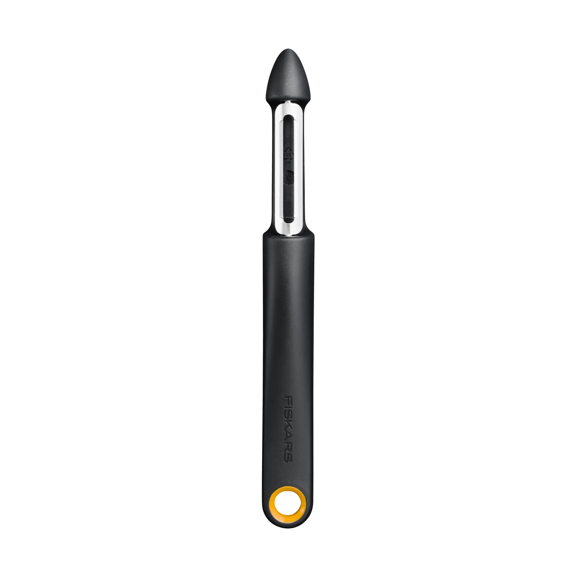 Fiskars Functional Form kartoffelskræller Sort, bevægeligt blad