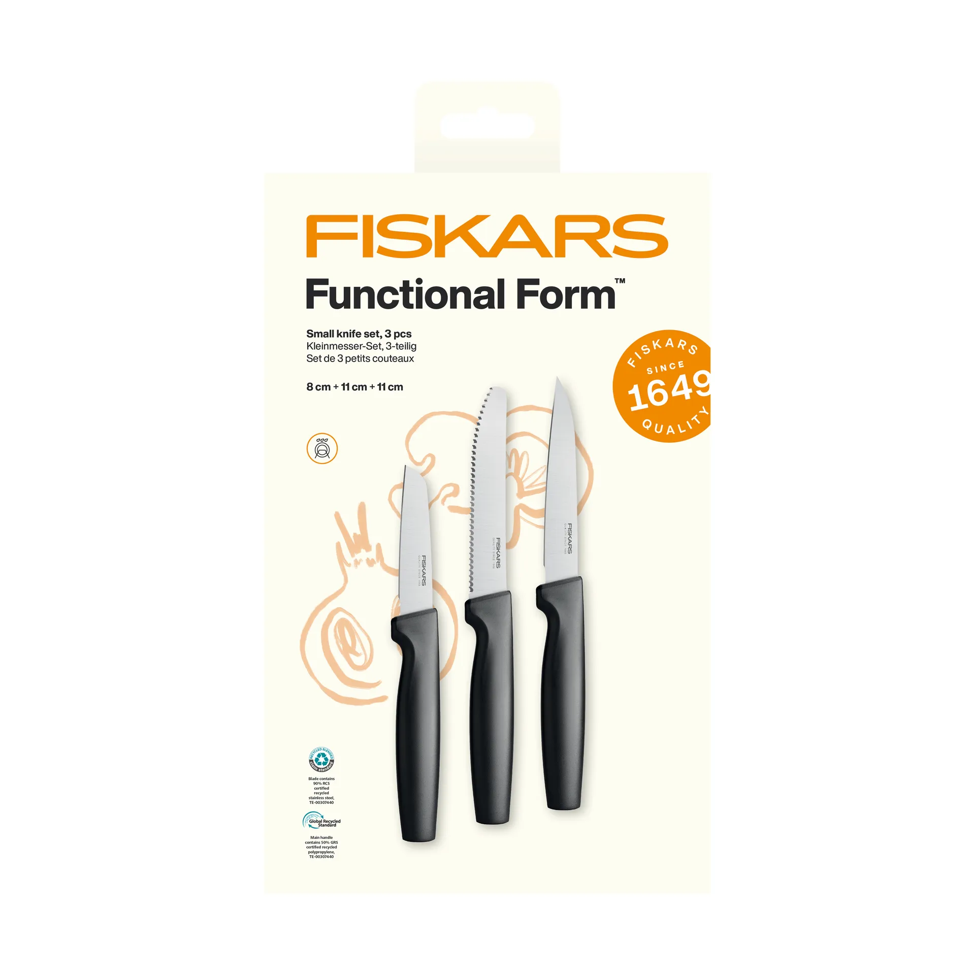Fiskars Functional Form knivset Litet