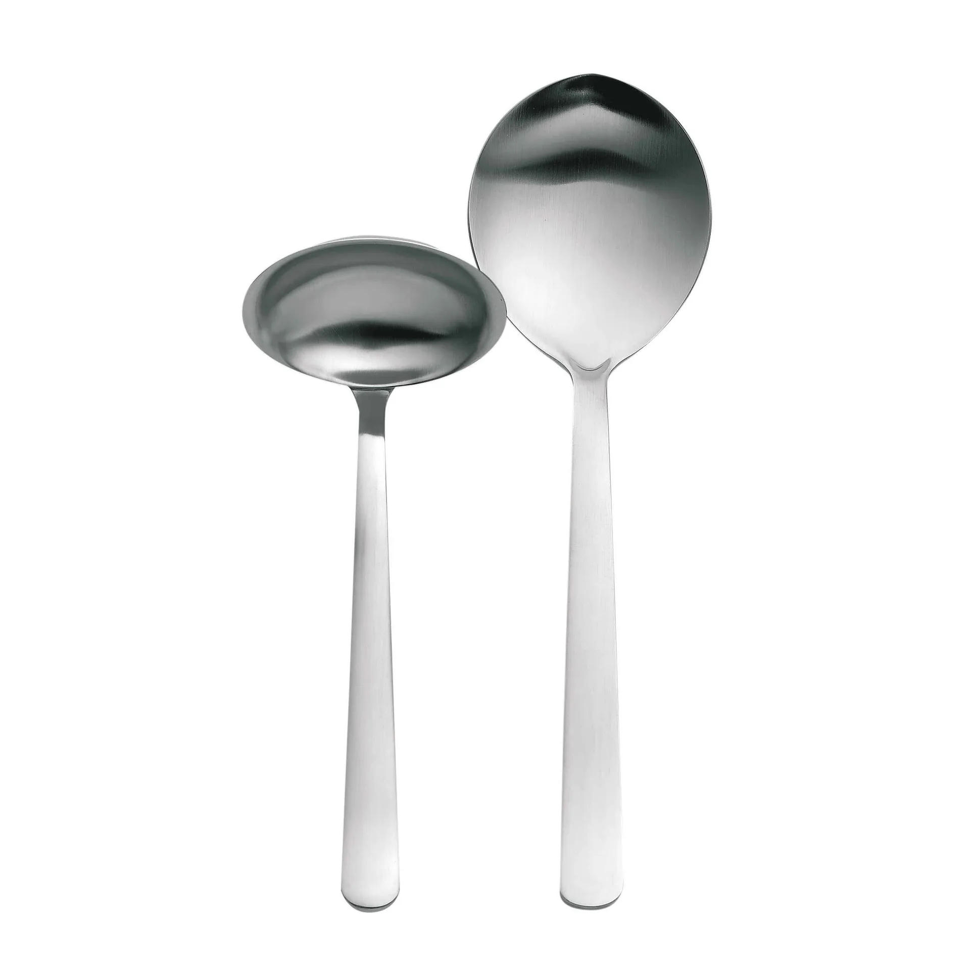 Fiskars Functional Form Salatbestiksæt - Mat Stål - 2 Dele