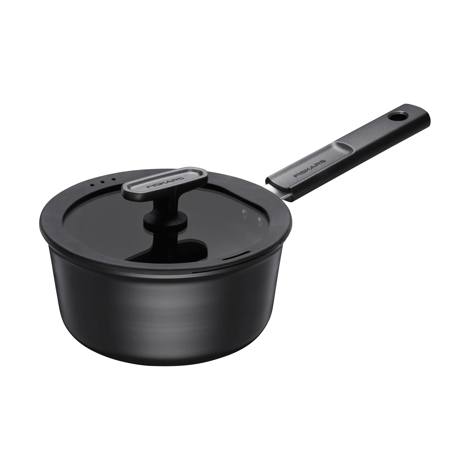 FS.KASSEROLLE 1,8 L MED NON-STICK BELÆGNING OG LÅG MED HÅRD OVERFLADE