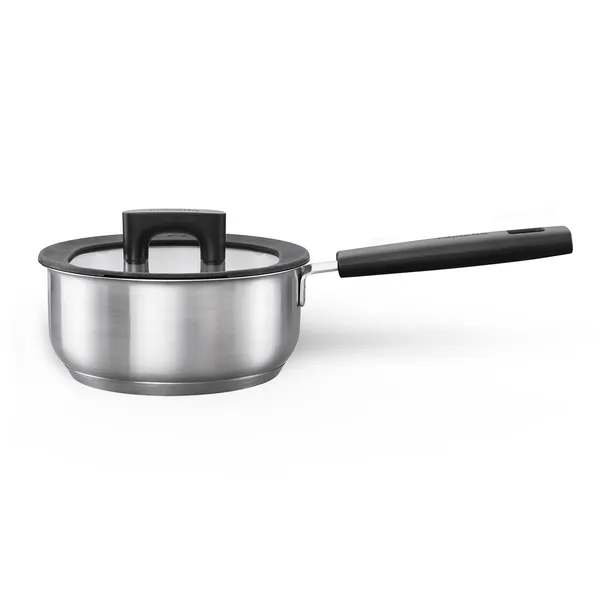 Hard Face Steel kastrull med lock, 1,8 L