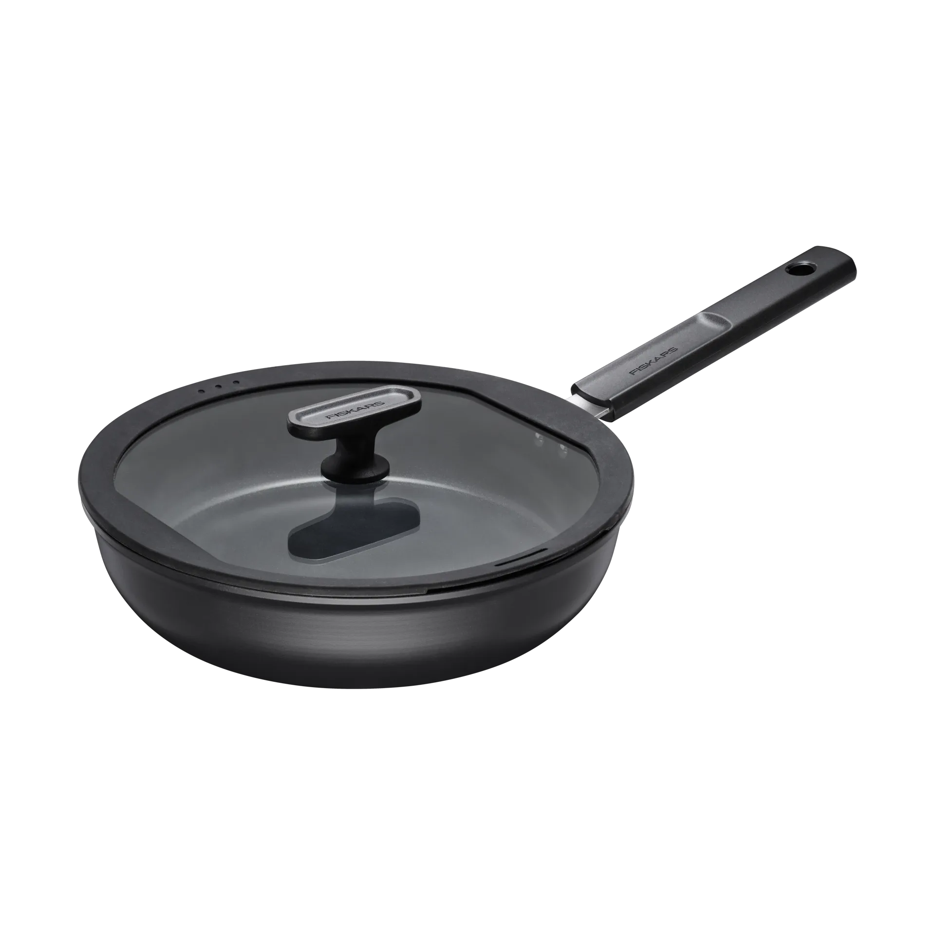 FS.CHEF'S STEGEPANDE 26 CM (2,8 L) MED NON-STICK BELÆGNING OG HÅRDT LÅG