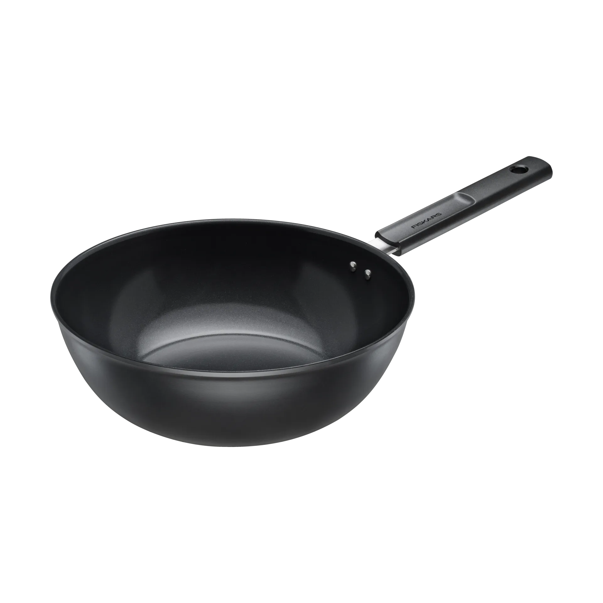 Fiskars - Hard Face - Wok Pande - 28 Cm - Non-stick - Induktion