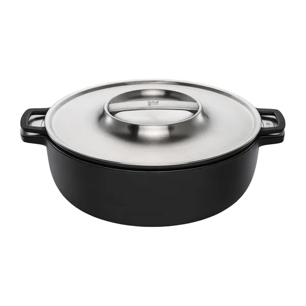 Norden Grill Chef gryta gjutjärn-rostfritt stål, Ø30 cm
