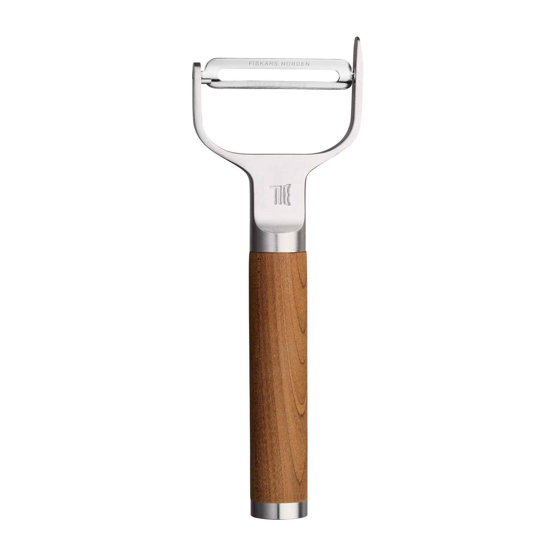 Fiskars Norden grøntsagsskræller Y-formet Rustfrit stål/Birk