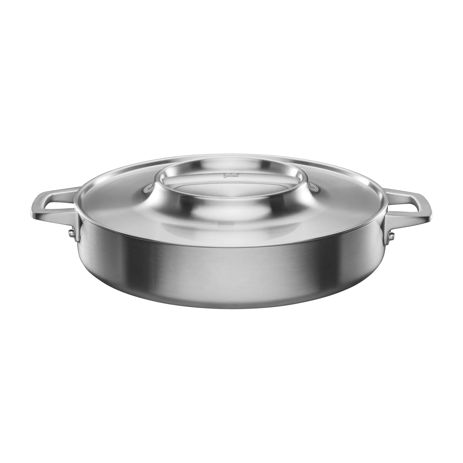 Fiskars Norden Steel 2023 ugnspanna rostfritt st&aring;l &Oslash;28 cm