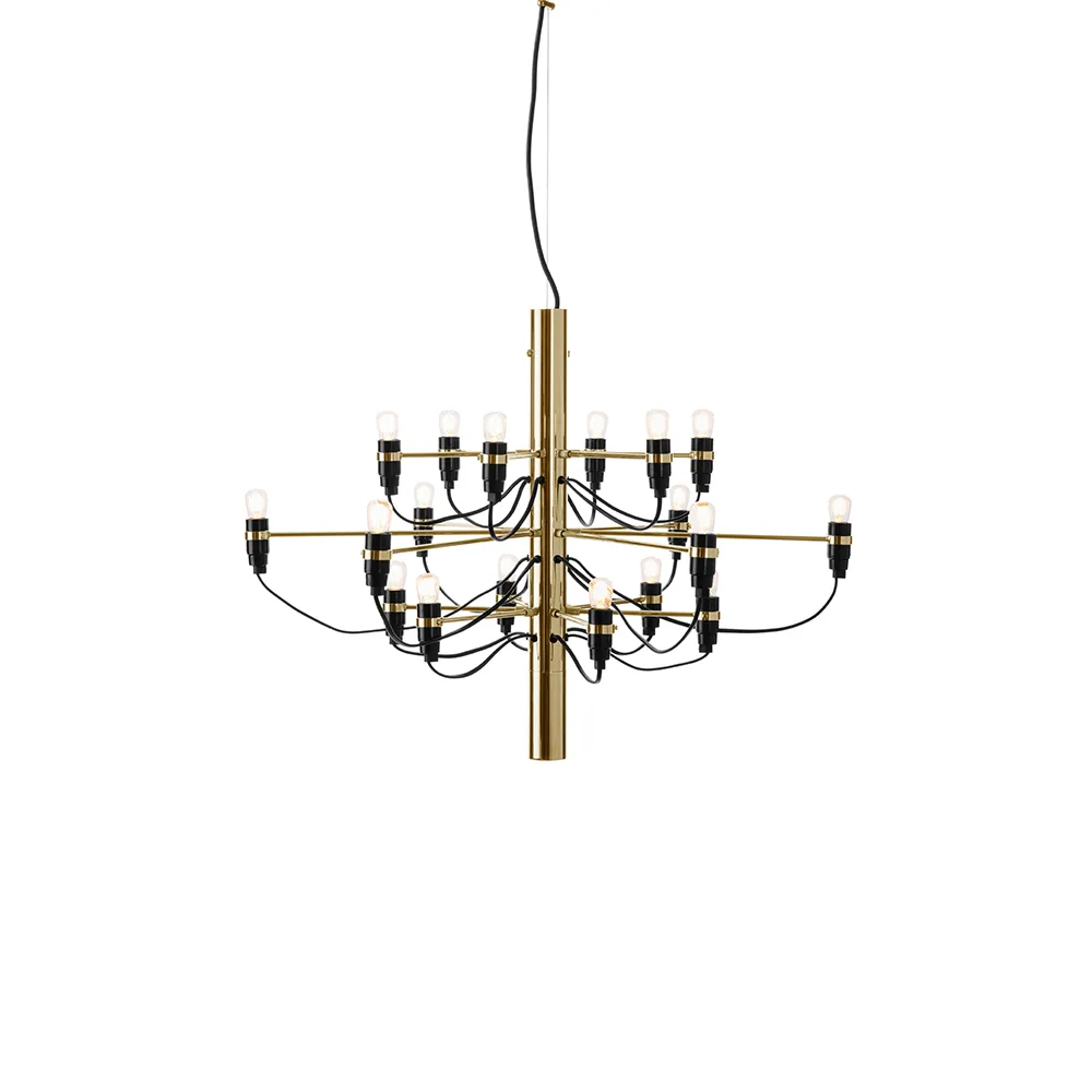 Flos Lustre 2097 Sarfatti LED Laiton 18 lampes