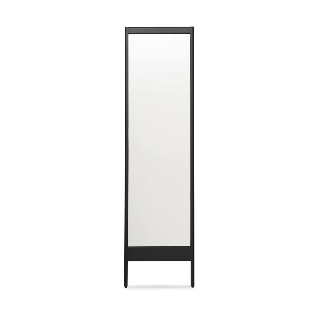 Form & Refine Miroir mural A Line Noir