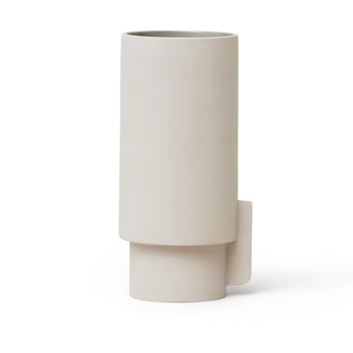Form & Refine Vase Alcoa L Gris clair