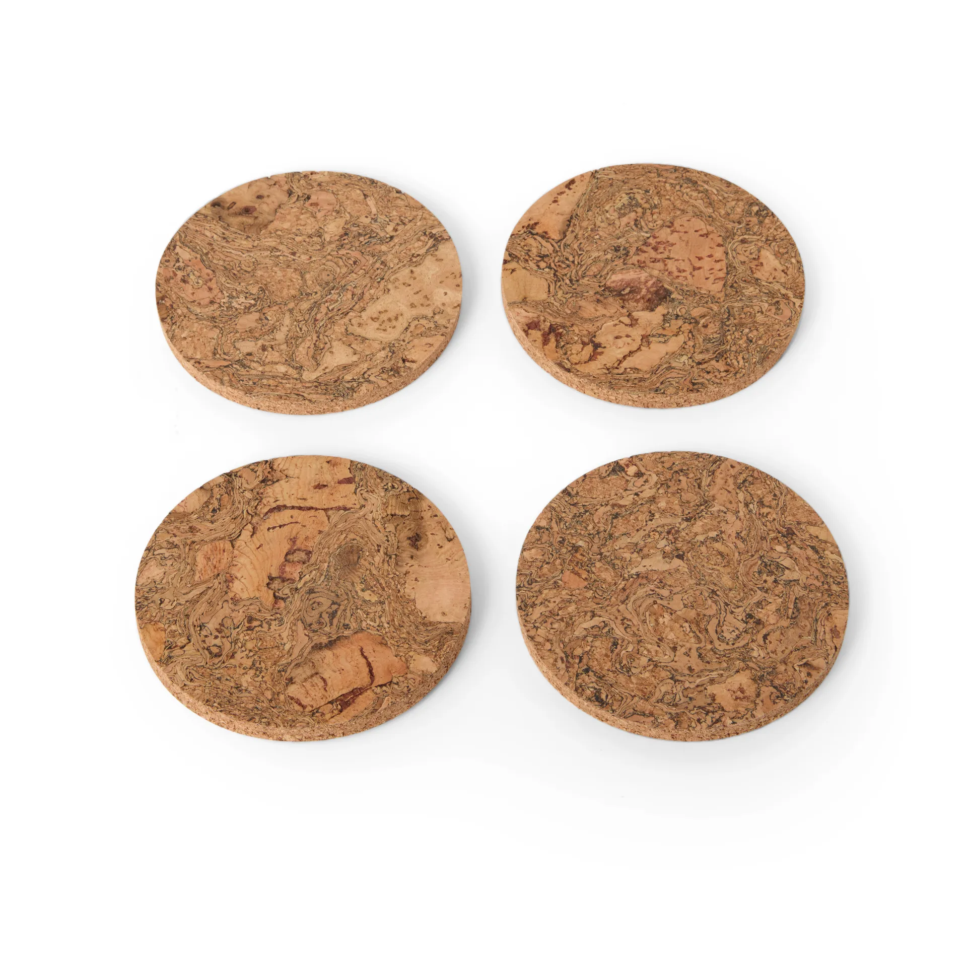 Formgatan Dessous de verre Cork Lot de 4 Naturel