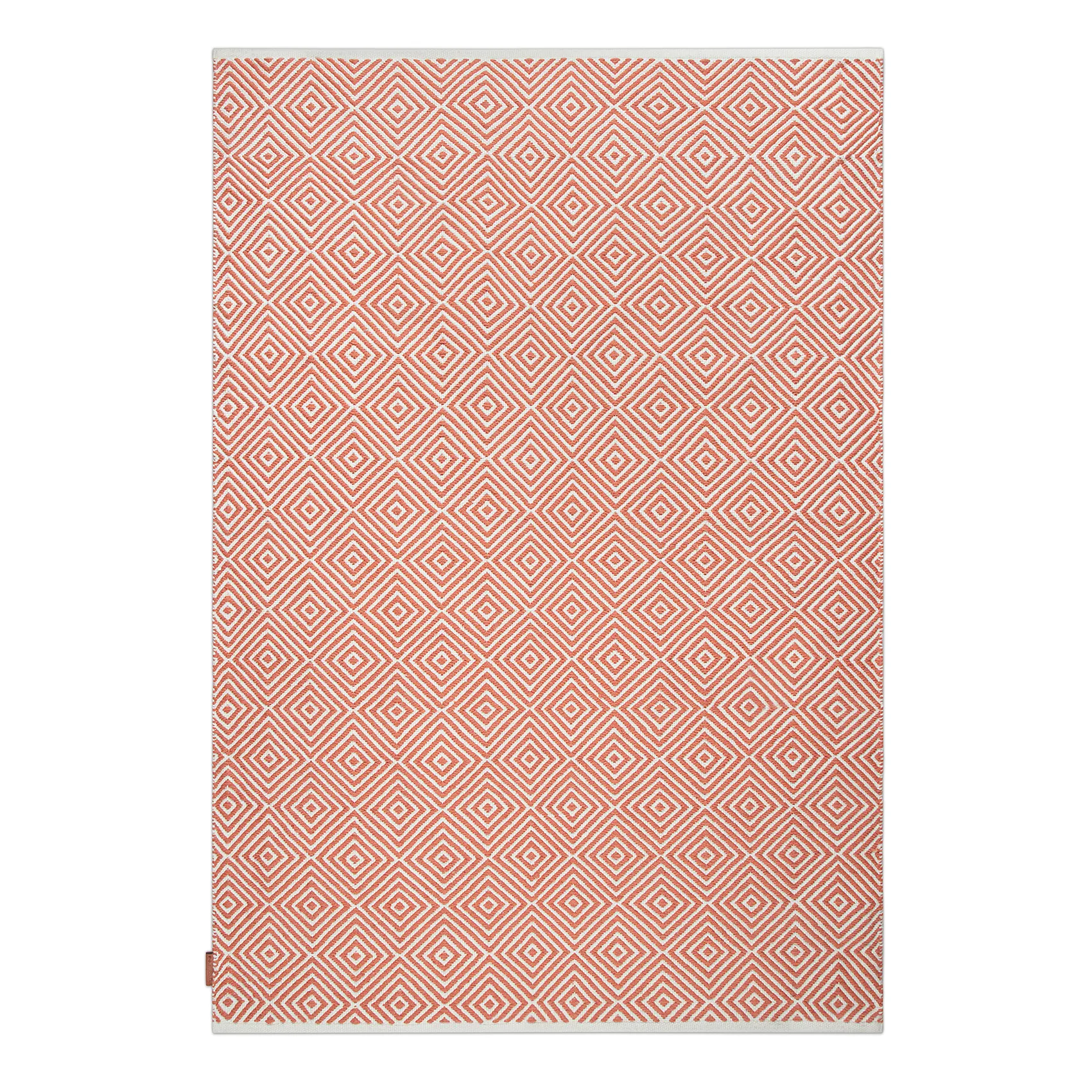 Formgatan Diamond tæppe 140x200 cm Burnt orange