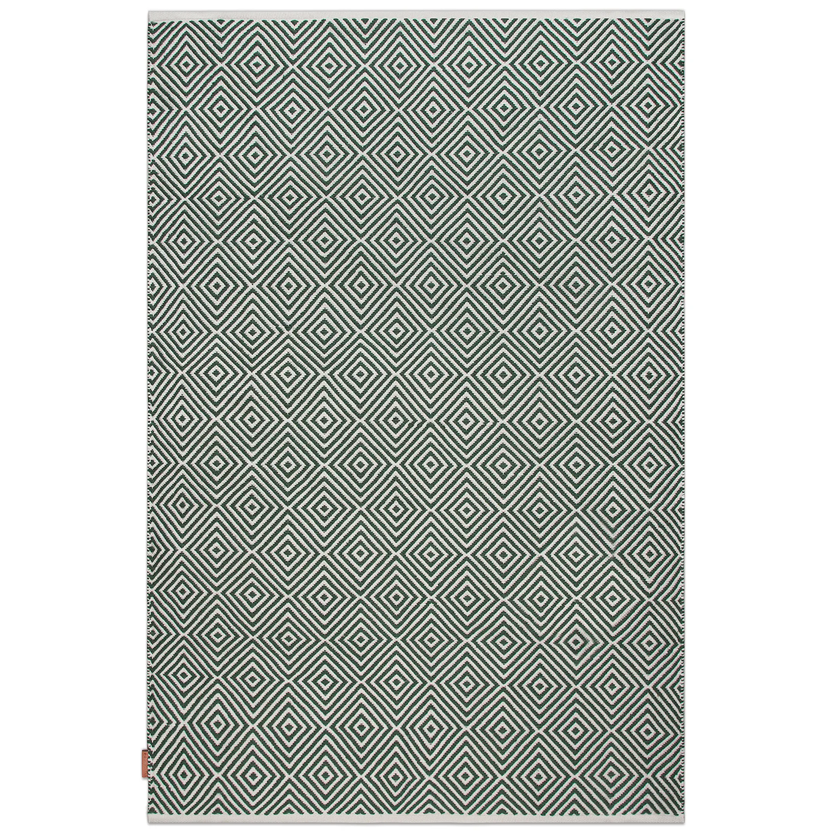 Formgatan Diamond tæppe 200x300 cm Green