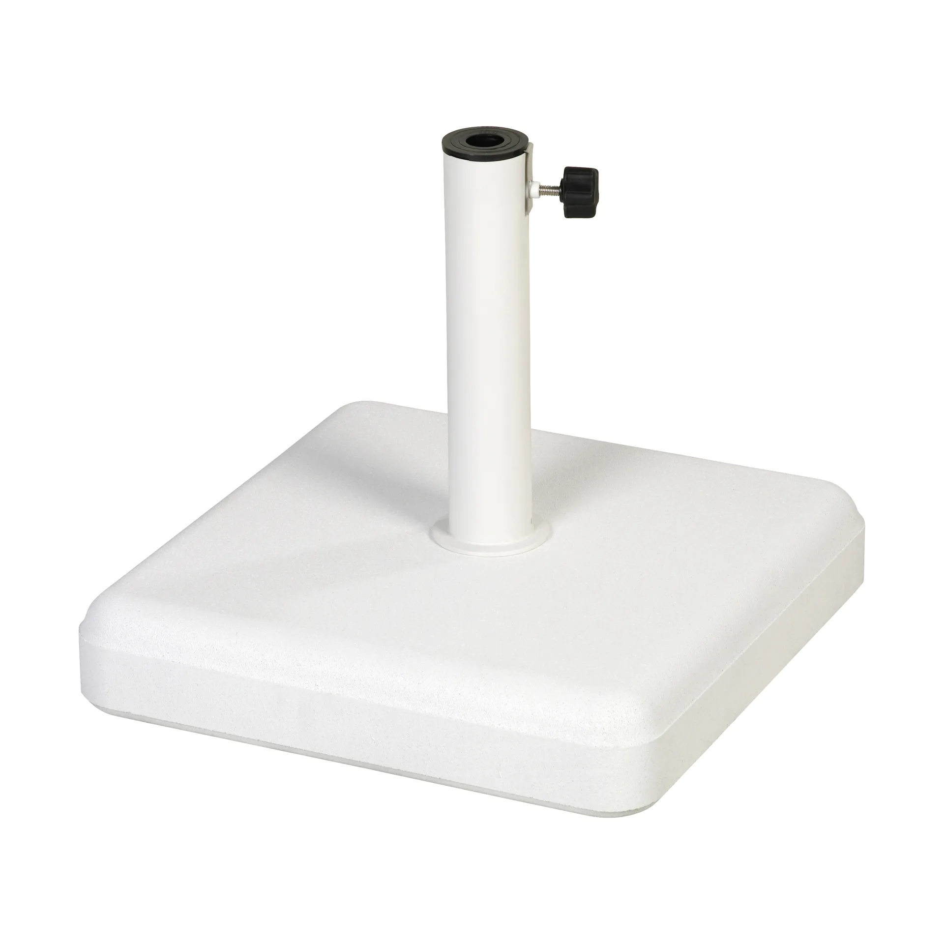Fri Form Pied de parasol Fri Form Béton blanc, cm
