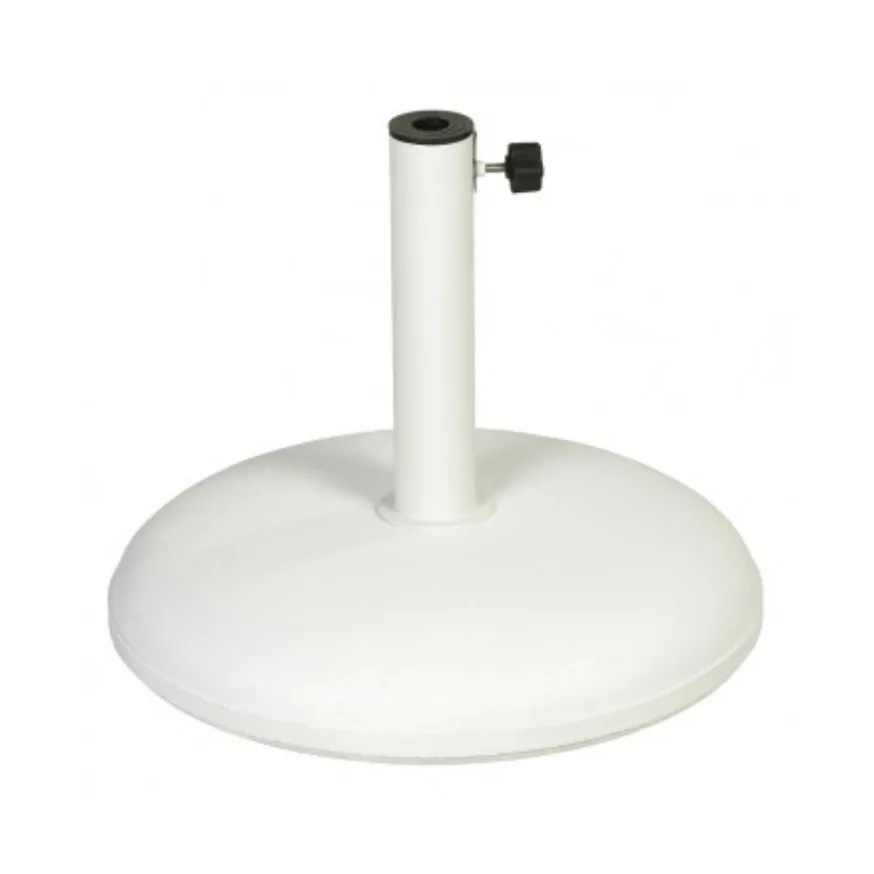 Fri Form Pied de parasol Fri Form Béton blanc, Ø