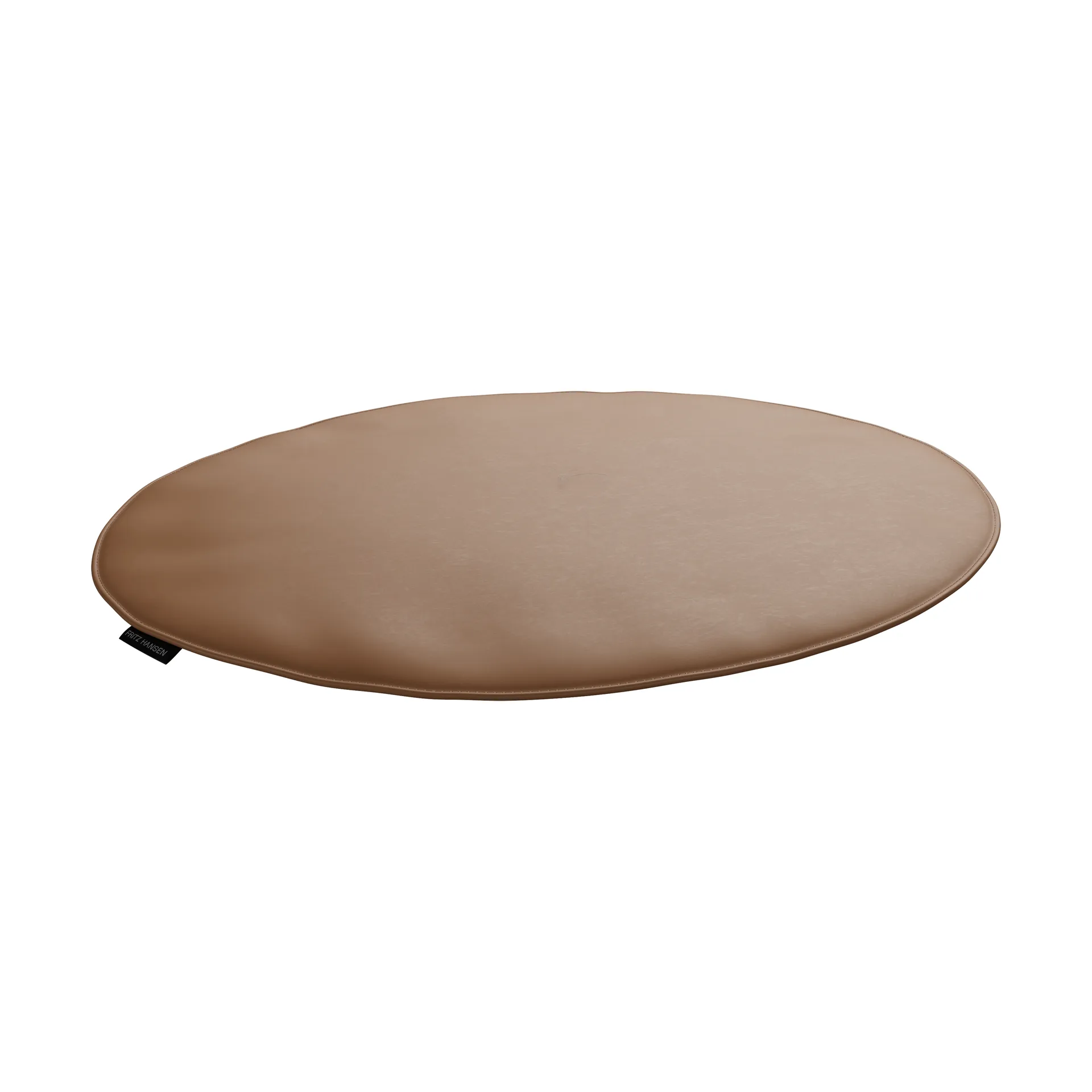 Fritz Hansen Coussin de chaise en cuir Series 7 Wild leather Walnut