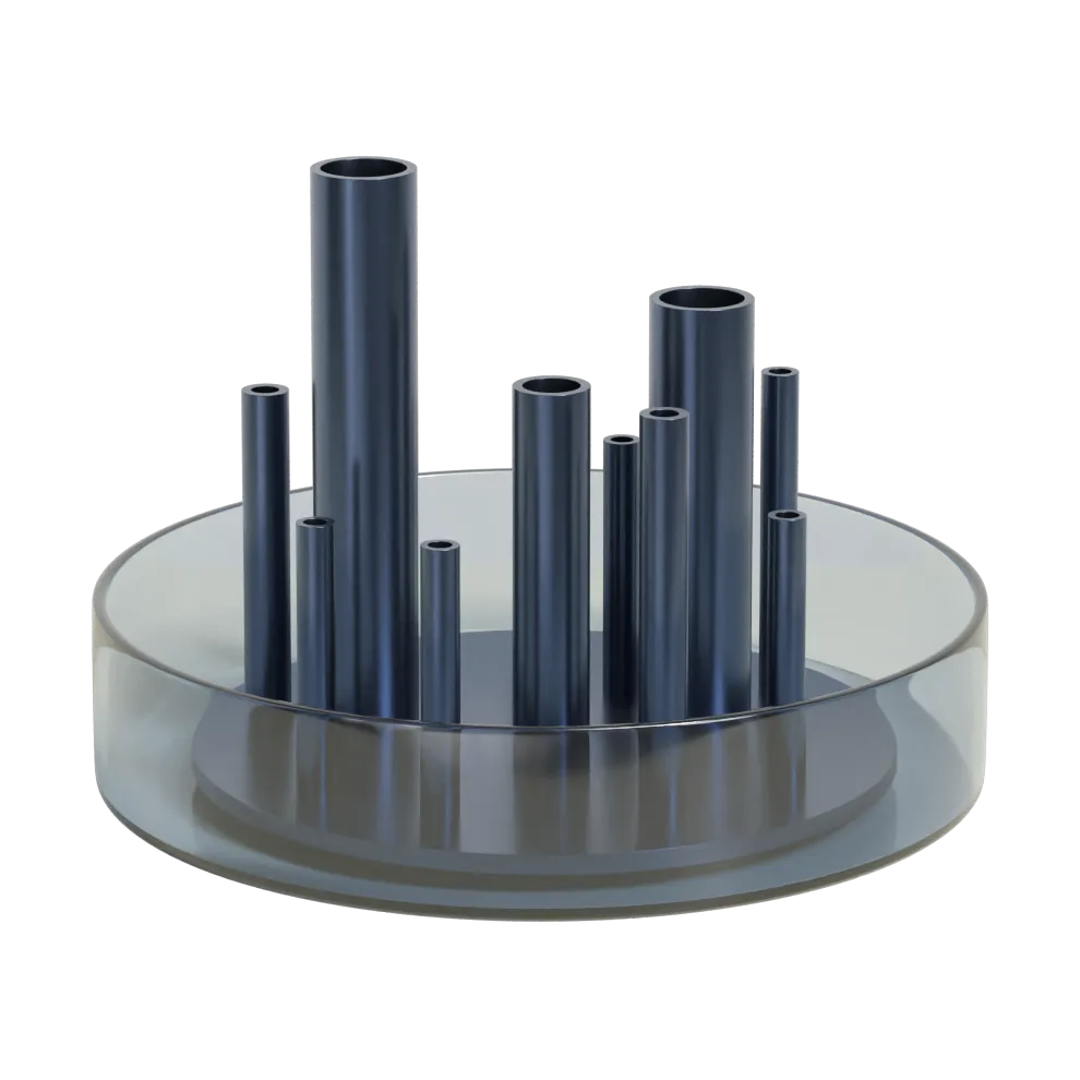 Fritz Hansen Ikeru low vase Dusk blue