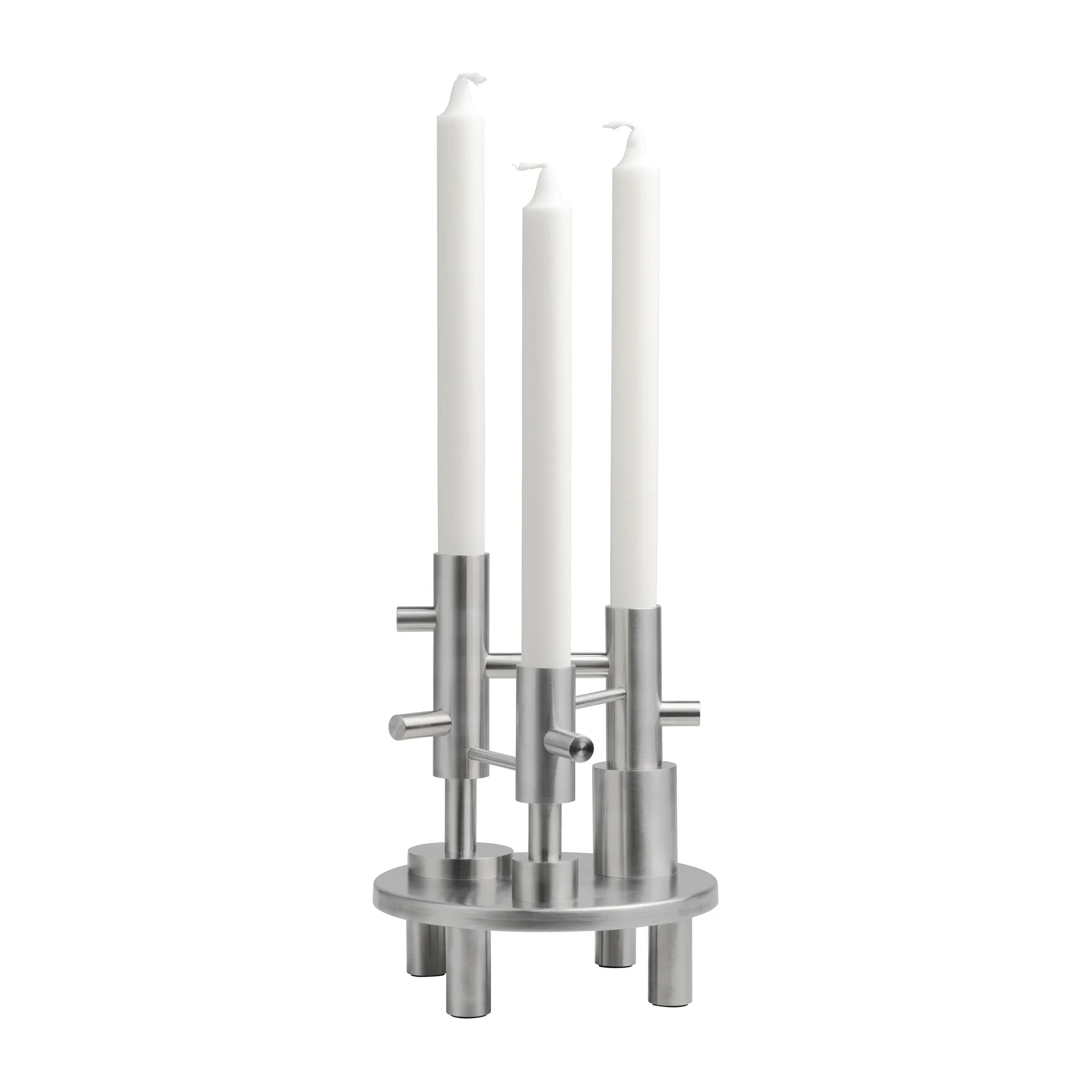 Fritz Hansen Jaime Hayon lysestage – large Stainless steel