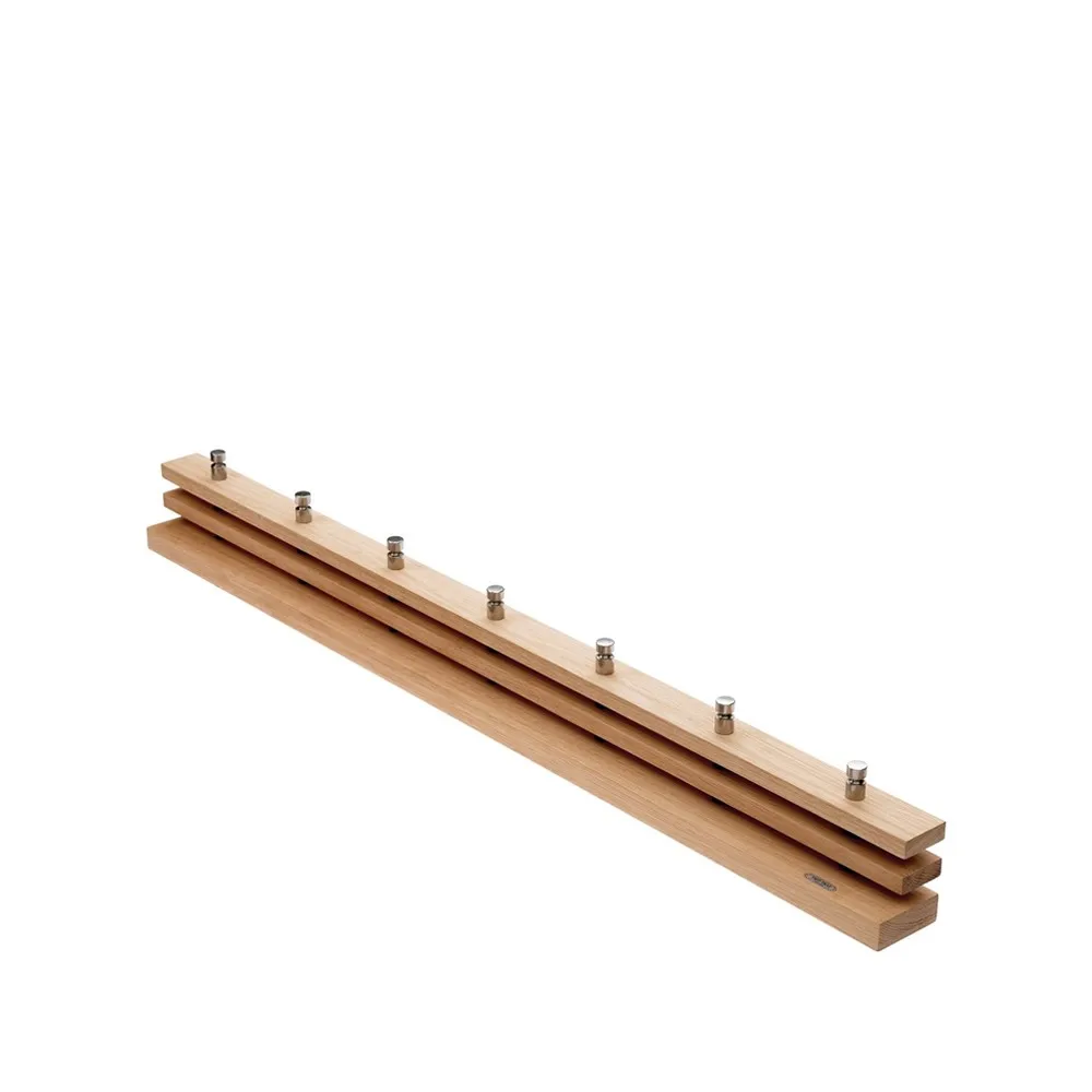 Fritz Hansen Porte-manteau Cutter Chêne, 7 pcs boutons