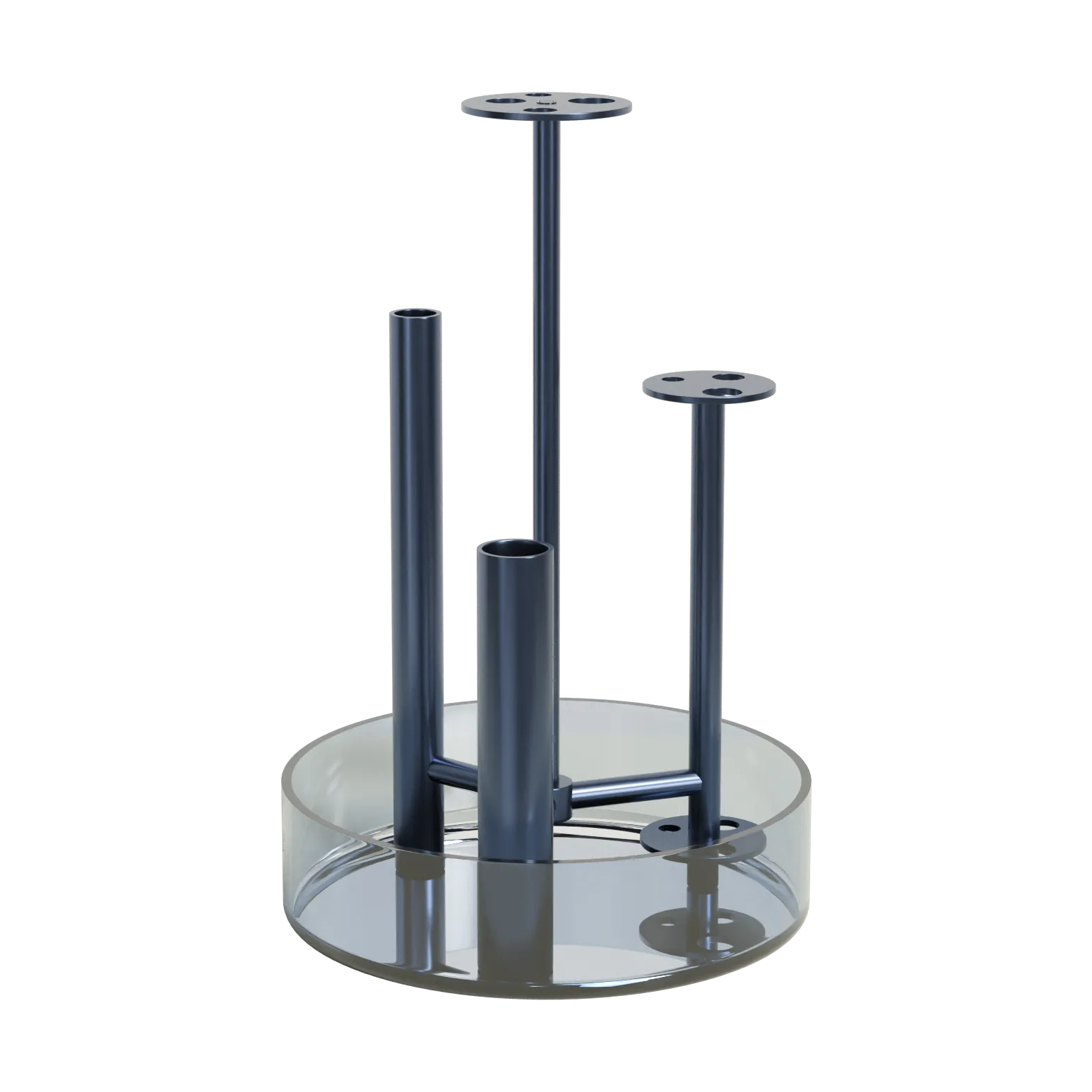 Fritz Hansen Vase Ikeru high Dusk blue