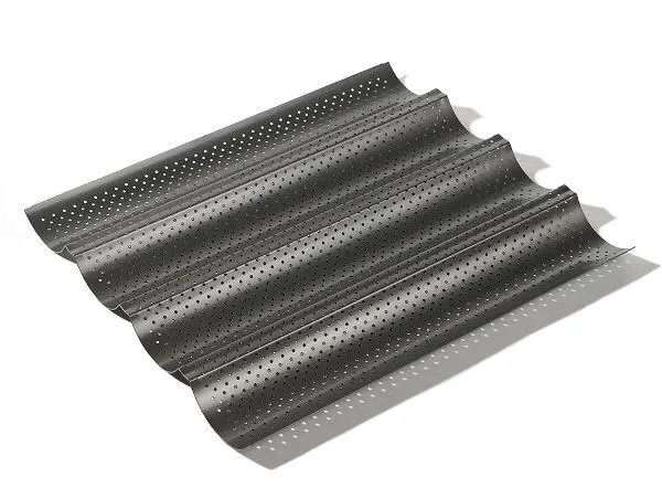 Funktion Funktion baguetteform nonstick 4 baguetter 32,5x38 cm Sort