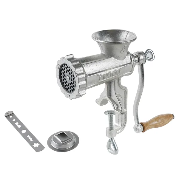 Funktion köttkvarn nr 8, Stål
