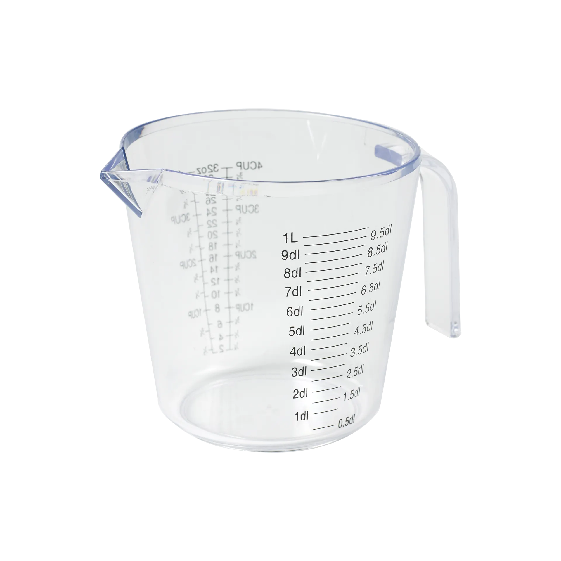 Funktion Funktion målekande 1 L Transparent