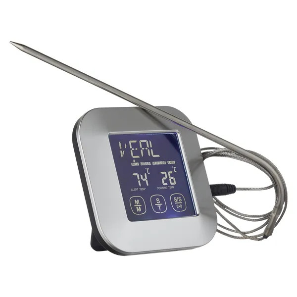 Funktion stektermometer-timer, Stål