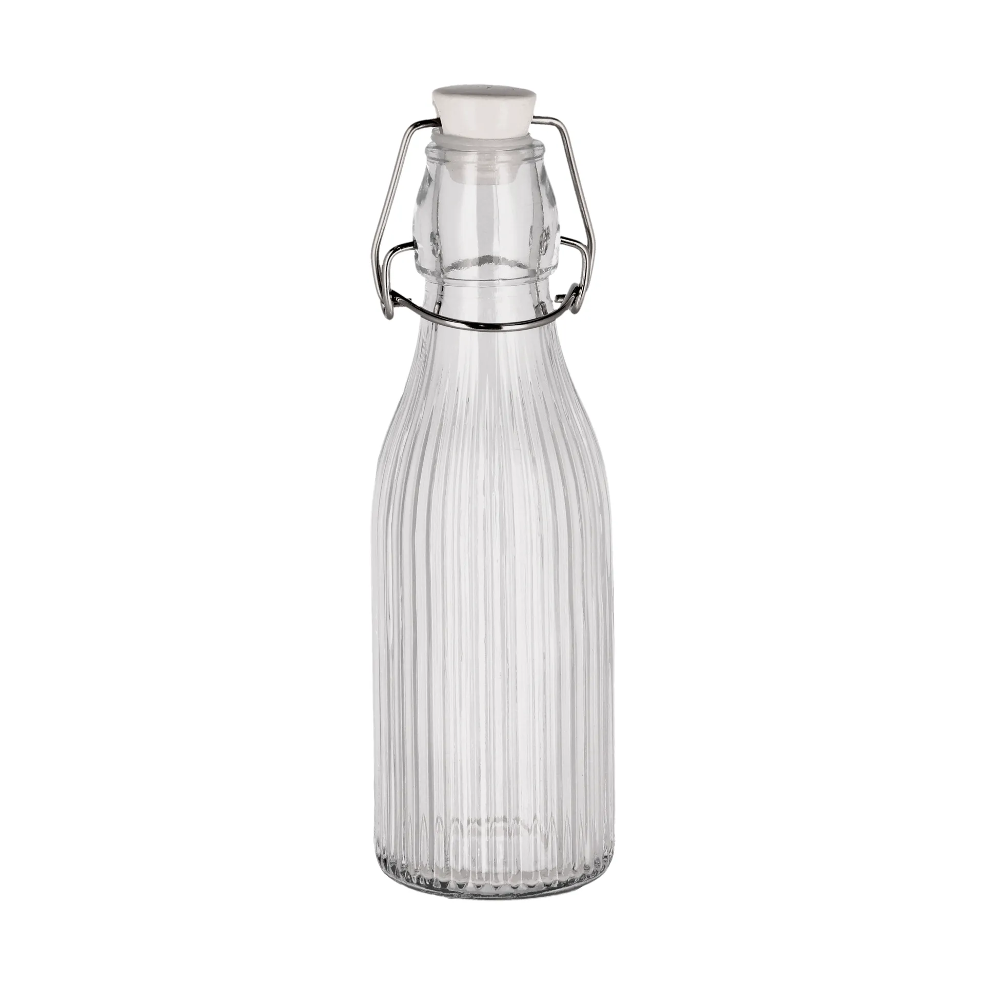 Funktion Funktion vandkaraffel med patentkork Klar, soda-lime-glas, 0,25 L
