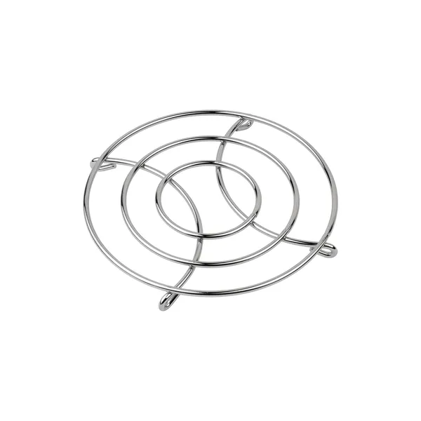 Tråd underlägg 20 cm, Krom