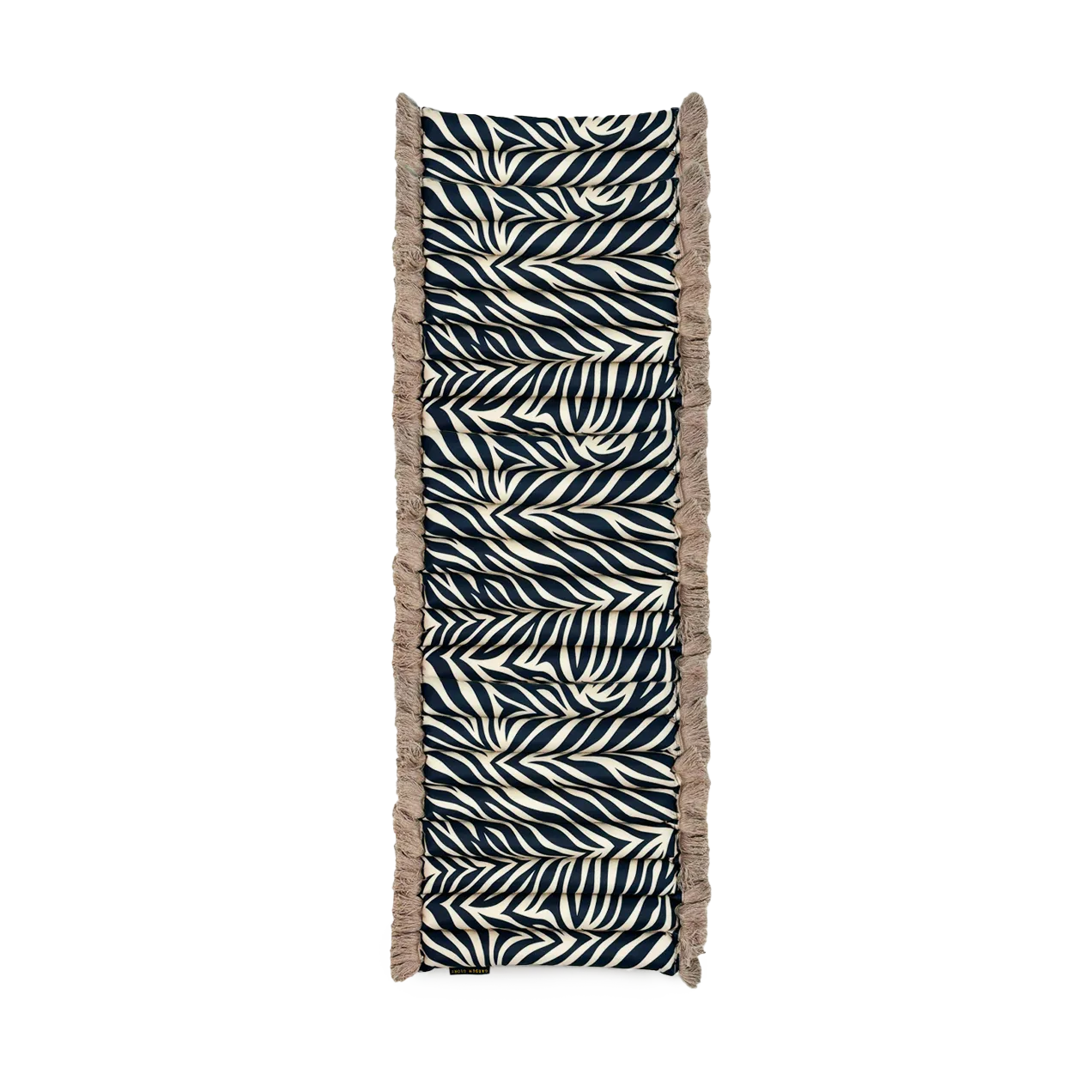 Garden Glory Coussin d'assise banc Garden Glory Outdoor Zebra fringe