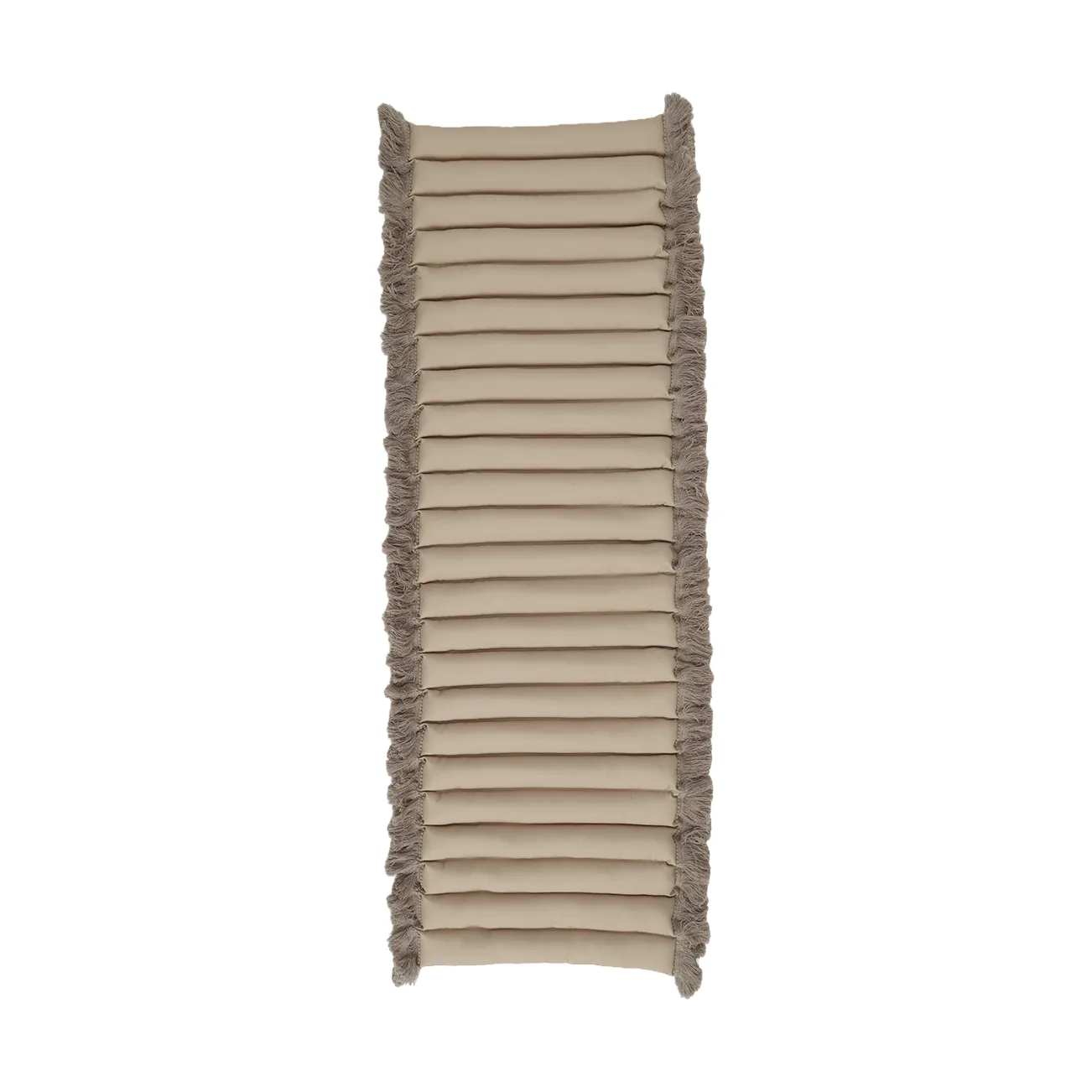 Garden Glory Coussin de siège Garden Glory à franges Beige, frange beige, cm — vue 4
