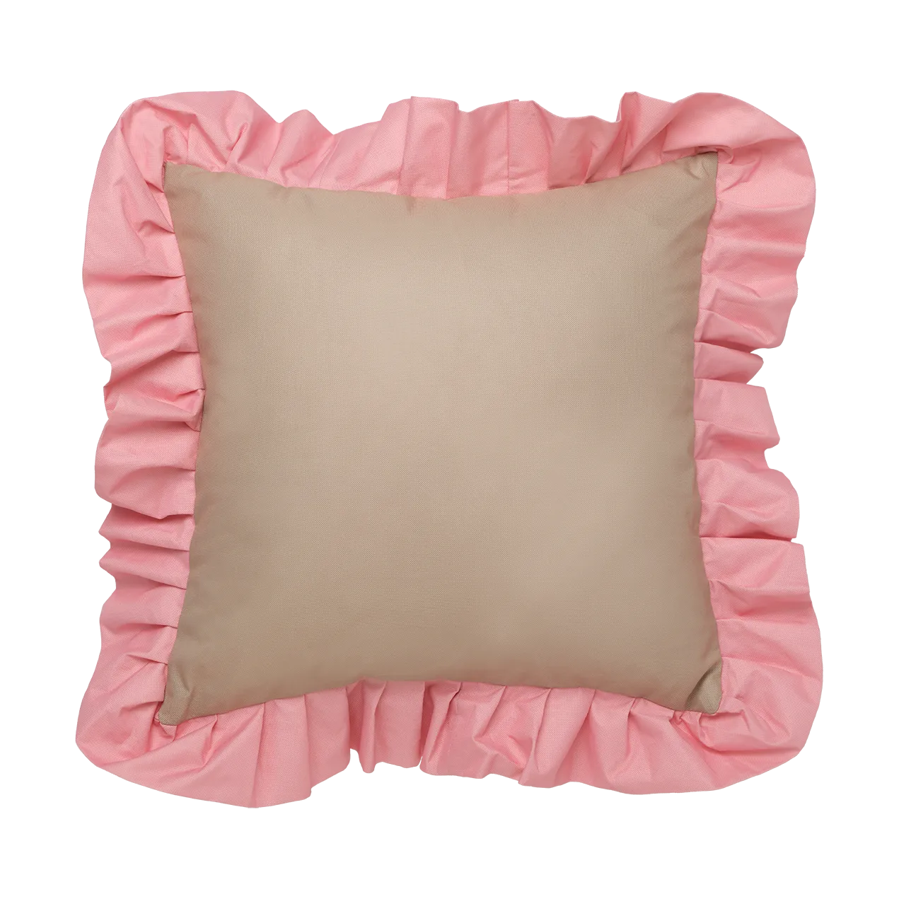Garden Glory Coussin Garden Glory Outdoor avec volants cm Beige-pink