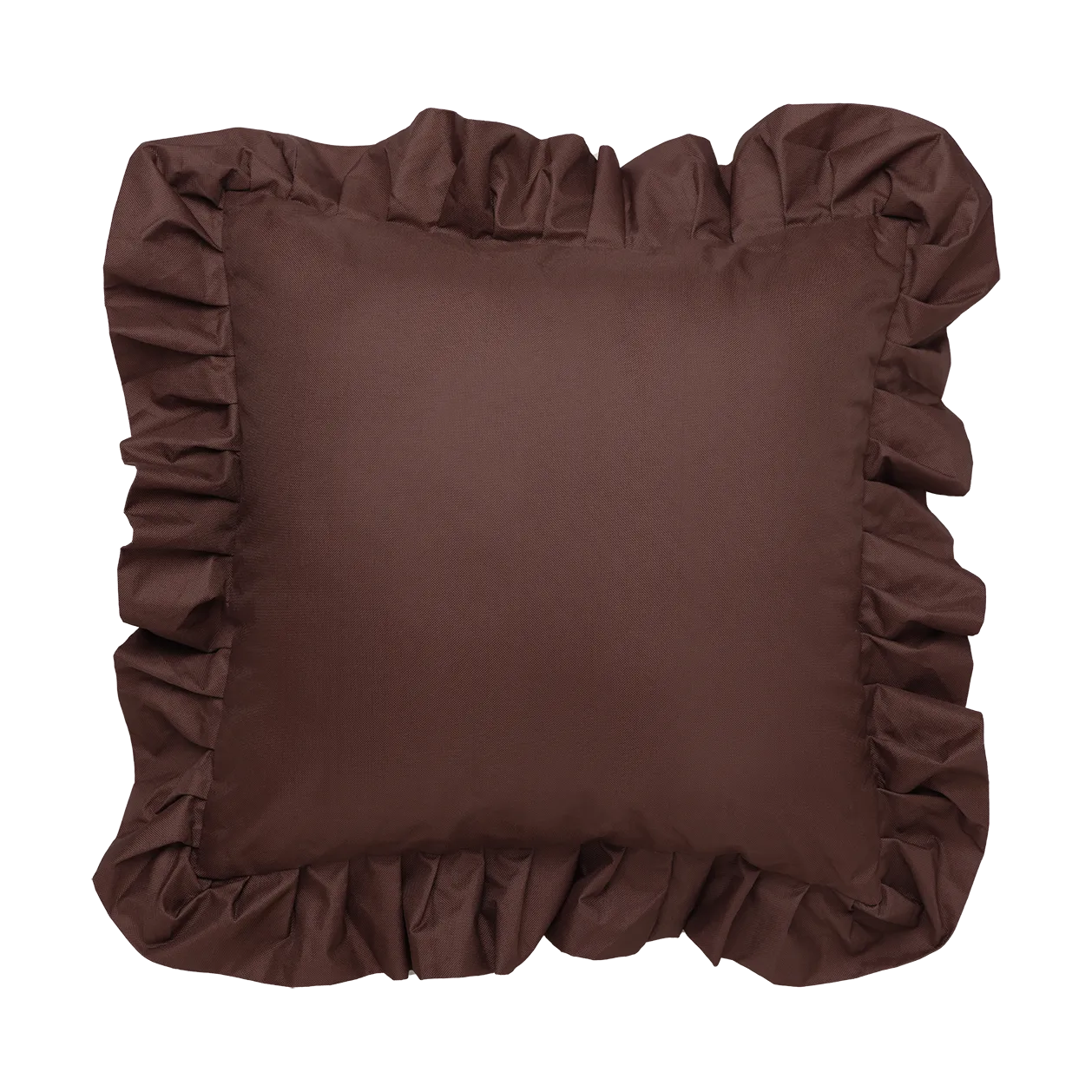 Garden Glory Coussin Garden Glory Outdoor avec volants cm Marron